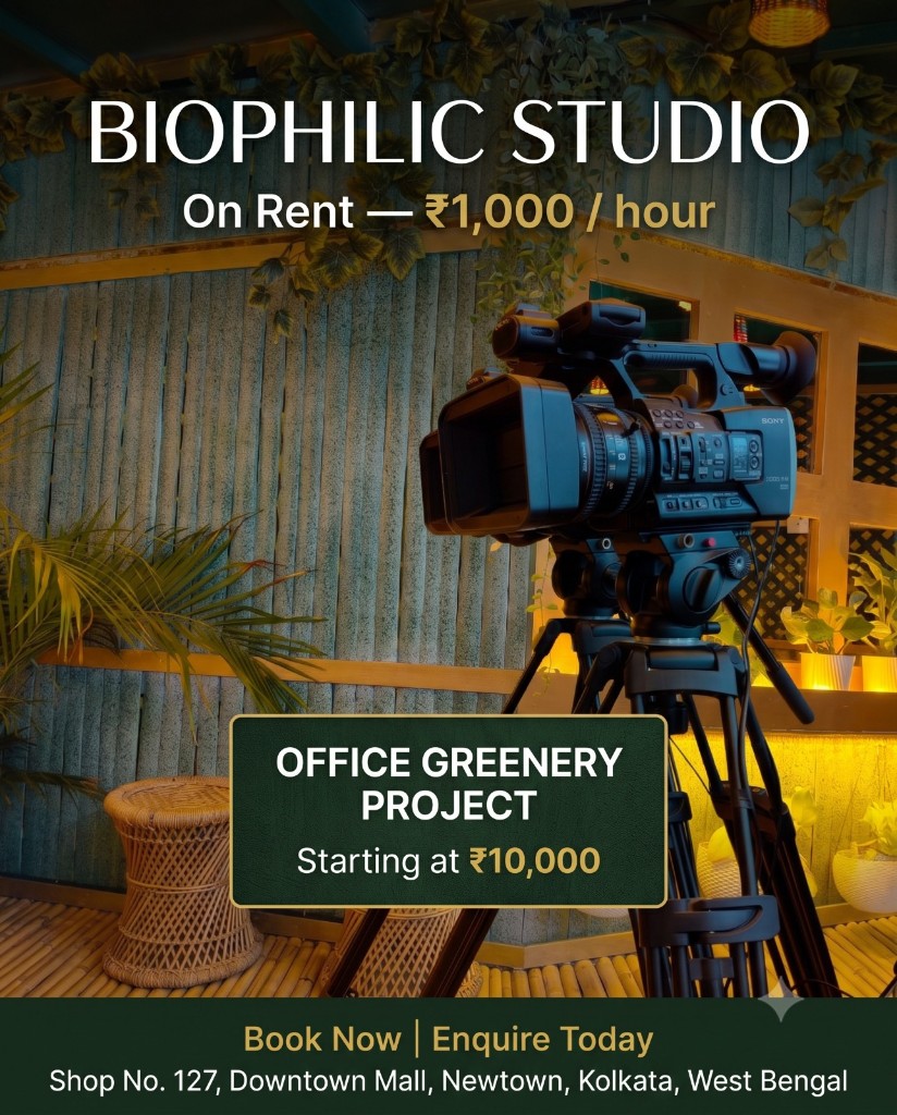 Office Greenery Project promotional banner
